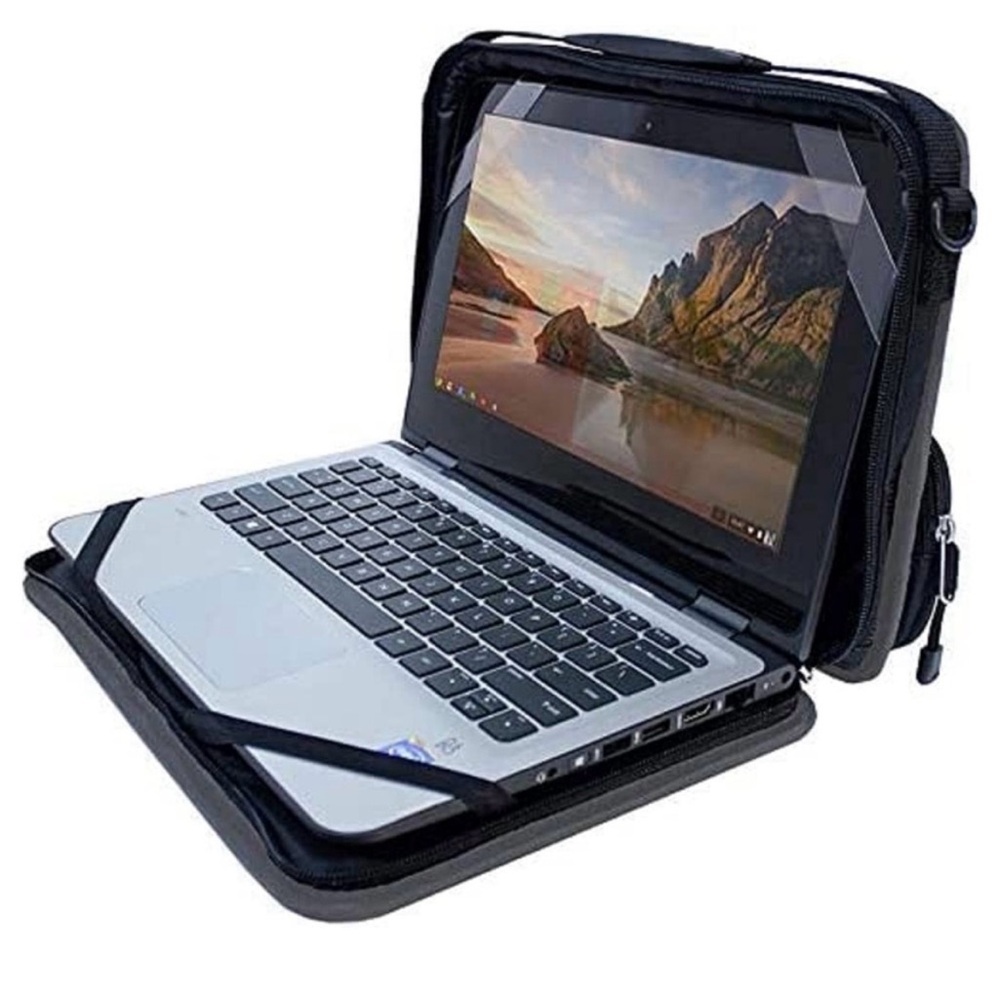 Otterbox Ottershell Always-on Case black laptop Chromebook carrying case